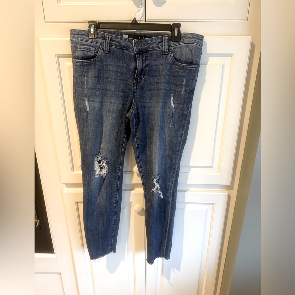 Kut from the Kloth, Size 12 cropped jeans
